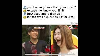 Download lagu 'of course i like her more than JB' help😂 #jackson #got7 mp3