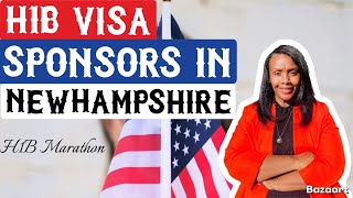 NEW HAMPSHIRE SCHOOLS THAT SPONSOR H1B VISA!! H1B MARATHON 2025!!
