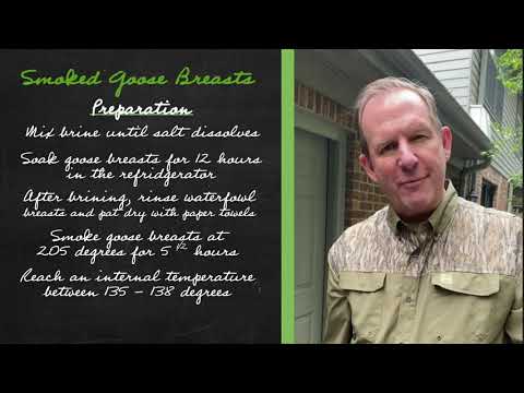 Are You Game - Ep 1 - Smoked Goose Breasts