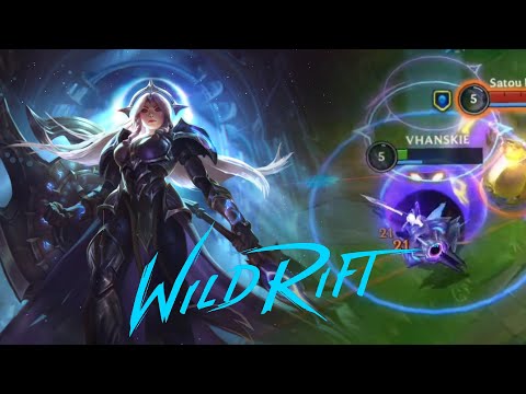 LUNAR ECLIPSE LEONA GAMEPLAY | New Skin (Build & Runes) - Wild Rift