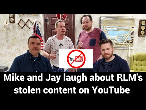 Mike and Jay laugh about RLM's stolen content on YouTube