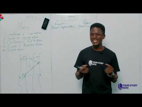 MOTION PHYSICS 2026 JAMB CLASS TUTORIAL YOUR STUDY PATH