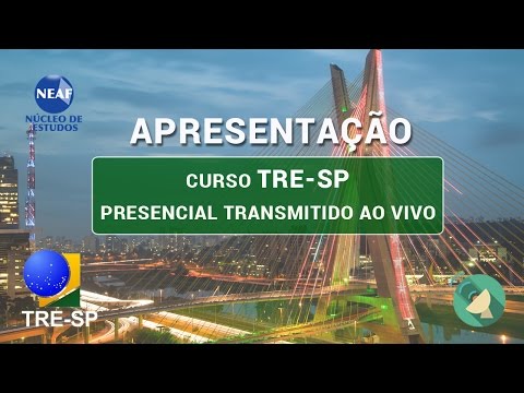 Curso TRE SP 2016