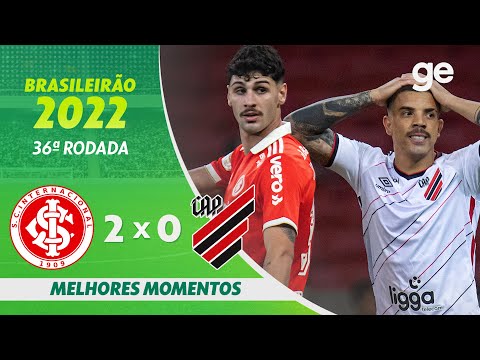 Gols e lances de Internacional x Athletico Paranaense
