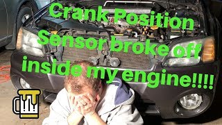 How to test and remove a stuck crank position sensor - Subaru Ej255