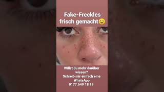 Fake-Freckles by Birgit Getter Styling