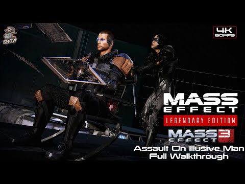 Mass Effect 3 Legendary Edition | Priority: Cerberus Headquarters |No Commentary| 4K [60FPS]