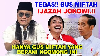 Download lagu GUS MIFTAH ANGKAT BICARA IJAZAH JOKOWI | GUS MIFTAH TERBARU 2025 mp3 Download lagu GUS MIFTAH ANGKAT BICARA IJAZAH JOKOWI | GUS MIFTAH TERBARU 2025 mp3