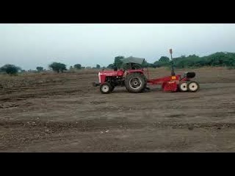 Laser-Guided Land Leveler for precision