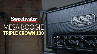 Video thumbnail for Mesa Boogie Triple Crown 100 Tube Amplifier Review by Sweetwater