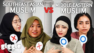 Southeast Asian vs Middle Eastern Muslim : Muslim Compilation