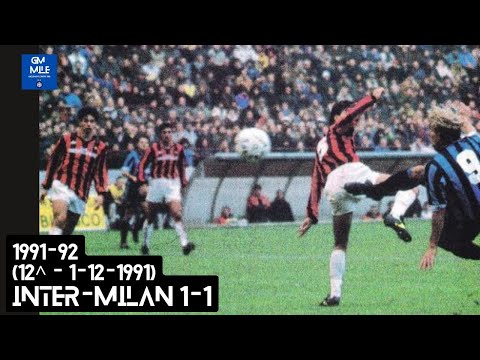 1991-92 (12^ - 01-12-1991) INTER-Milan 1-1 [VanBasten,Klinsmann] SkySports UK