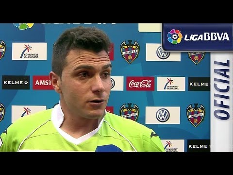 Interview Colunga after Levante UD (0-0) Getafe CF - HD