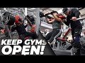 Back in the Gym, for now... Legs and Upper Body Training