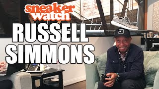 Russell Simmons reacts to Yeezy 350s, “They’re Kind of Girly”