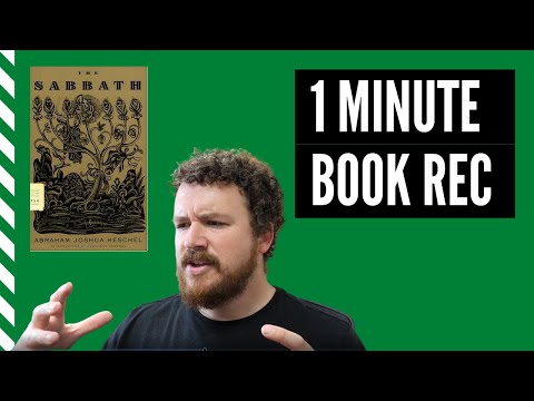 1 Minute Book Recommendation: The Sabbath