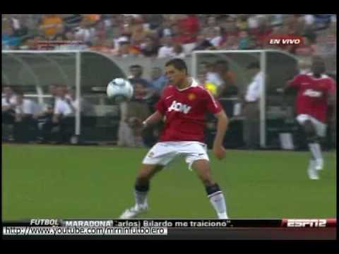 Gol Chicharito Hernandez Manchester United vs MLS All Stars 5-2 [28/07/10]