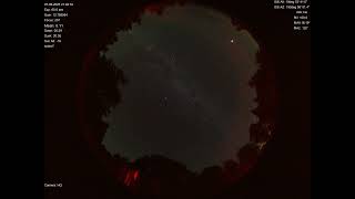 2025-09-07 All sky camera capture from Poiana Rusca Mountains, Romania