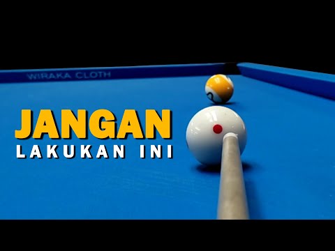 KENAPA MISS BOLA LURUS YANG MUDAH ? | Tutorial Billiard Indonesia