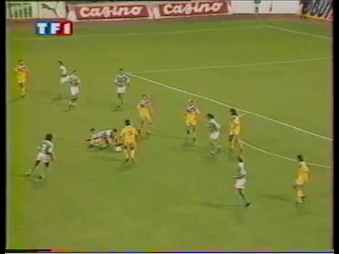 ST ETIENNE - TOULON-3-1     (TOUS LES BUTS : DIVISION 1 : SAISON 1991-1992)