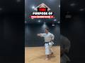 The purpose of kiai (shouting). 🥋 #karate #reels #shout