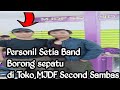 Penyanyi Setia Band Borong Sepatu Di Toko MJDF SECON Sambas
