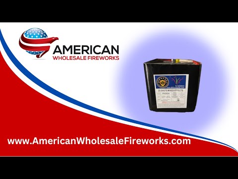 25 Shot 1.2" Cake A - Dominator 1.4 Pro Fireworks ... Available at American Wholesale Fireworks!