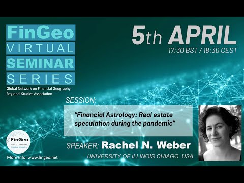 , title : '(3/6) Rachel Weber: Financial Astrology: Real estate especulation during the pandemic"'