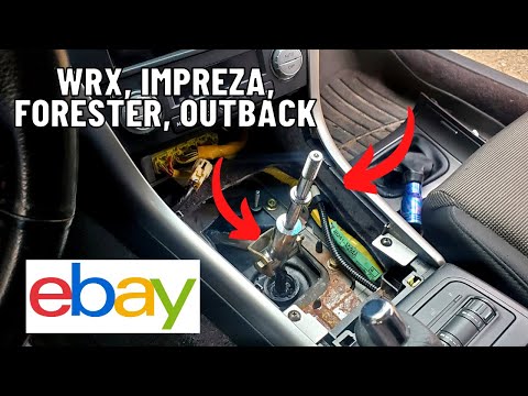 Subaru Legacy GT Ebay Short Shifter Install (WRX, Impreza, Forester, Outback)