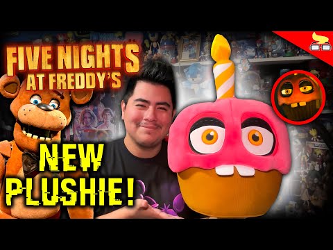 The NEW OFFICIAL FNAF Movie Cupcake PLUSH! | FNAF Movie Plush Review