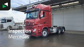Cami&atilde;o tractor Mercedes-Benz Actros 3363 Actros 6X4 GigaSpace Retarder Hydraulic Big-Axle Nav | Imagem 4 - Autoline