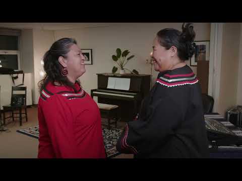 OKTOECHO // Traditional Katajjaq // Inuit Throat Singing // Lydia Etok & Nina Segalowitz