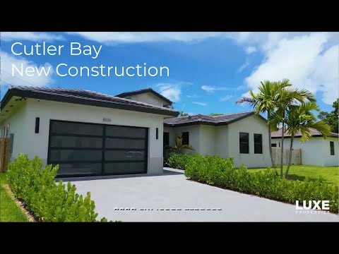 8220 SW 193 Terrace   Cutler Bay, FL 33157   Brand New Construction Homes in Old Cutler Estates
