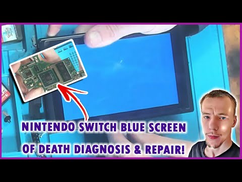 Nintendo Switch Blue Screen Of Death (BSOD) Diagnosis And Repair