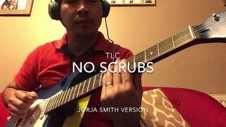 No Scrubs by TLC Jorja Smith version guitar rhythm backing track karaoke lyrics
