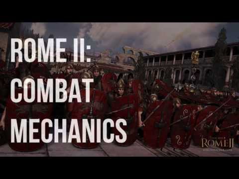 Total War Rome II - Combat Mechanics Info - Testudo, Javelin Throwing
