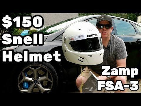 Review of the Zamp FSA-3 Snell SA2015 Race Helmet