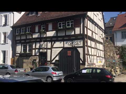 Cannstatts Geschichte sehen lernen 21) - in Zeiten von Corona: Stadtmauer und "Zum Ackerbürger"