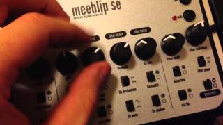 Video thumbnail for MidiPal + Meeblip SE test by Philipp Sologub