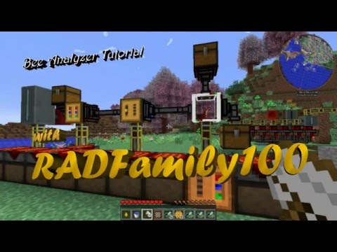 FTB Infinity Minecraft – AUTOMATING THE BEE ANALYZER TUTORIAL