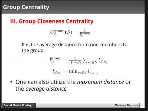 Group Centrality