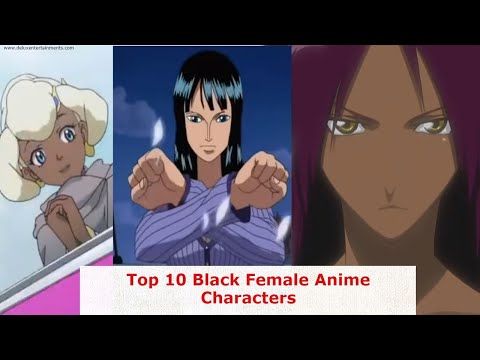 Black Female Anime Characters #anime #Female Anime