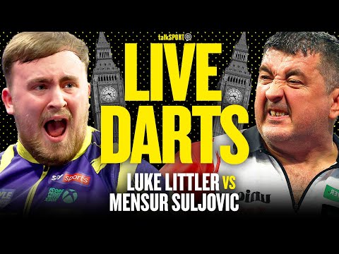 🎯 LIVE: Luke Littler v Mensur Suljović | 2026 World Darts Championship WATCHALONG