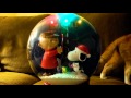 Peanuts Charlie Brown Snoopy Musical Christmas Snow Globe