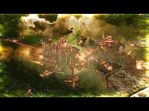 Chaos (Nurgle Fleet) vs Ork Pirates! Rank 84 - Battlefleet Gothic Armada