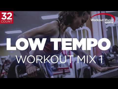 Workout Music Source // Low Tempo Workout Mix 1 // 32 Count (120 BPM)