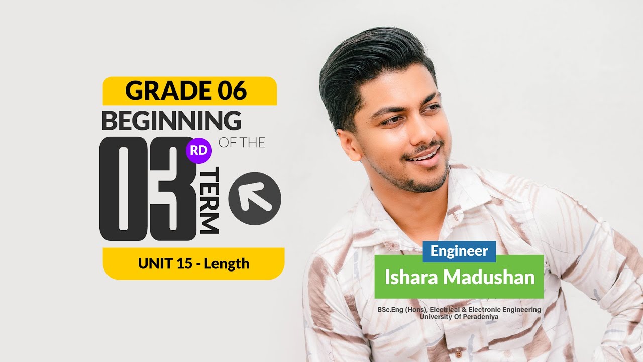 Grade 06 | Unit 15 | Length | English Medium