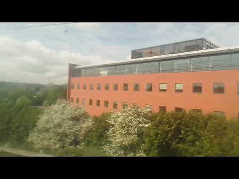 From Leeds to Wakefield Westgate on the Crosscountry train