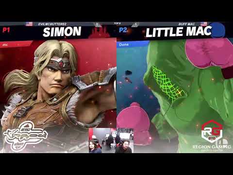 evilmcbutters2 (Simon) vs. Buff Mac (Little Mac) Losers Quarter Finals, 219 X BG's