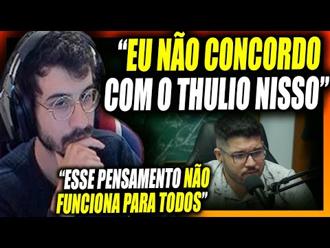 REVOLTA REAGINDO AO THULIO NO COMBO FALANDO SOBRE ALTA PERFORMANCE DOS PRO PLAYERS